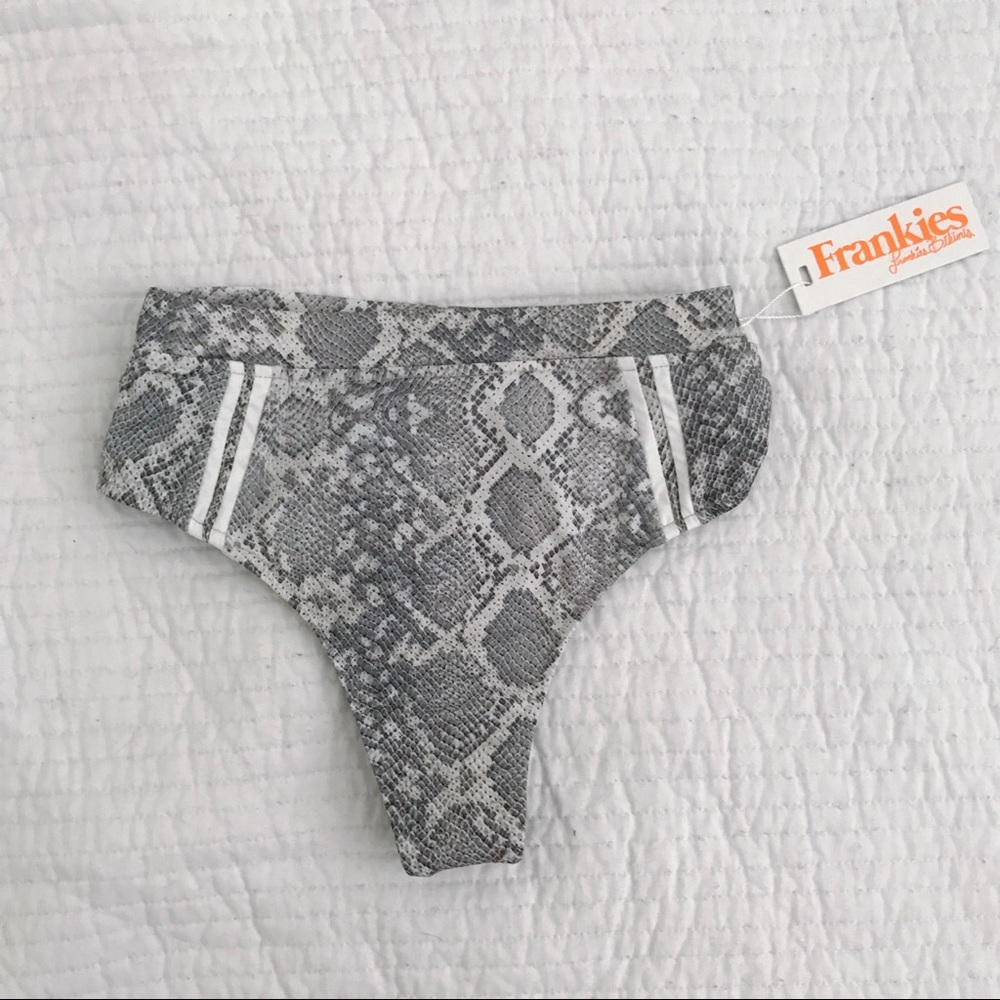 FRANKIES BIKINIS | The Shore high-waist bottom